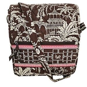 Vera Bradley Imperial Toile Print Crossbody Messenger Handbag Retired Print